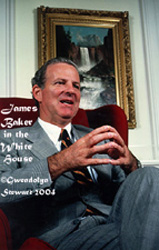 Photograph of JAMES A. BAKER III by GWENDOLYN STEWART c. 2009. 
All Rights Reserved
